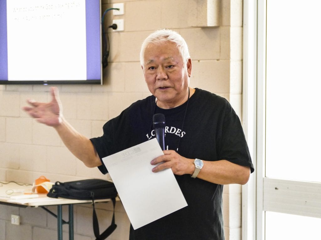 The Perth Catholic Chinese Community held their PC session on 12 January, led by PC animator couple Michael and Lucy Chan. Photo: PCCC.
