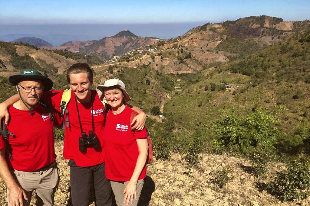 Hikers for the 2018 “Trek to Reach Out” pose for a photo. The next trekking adventure organised by Catholic Mission will begin from Siem Reap and end in Phnom Penh from 10 to 21 January 2020. Photo: Catholic Mission.