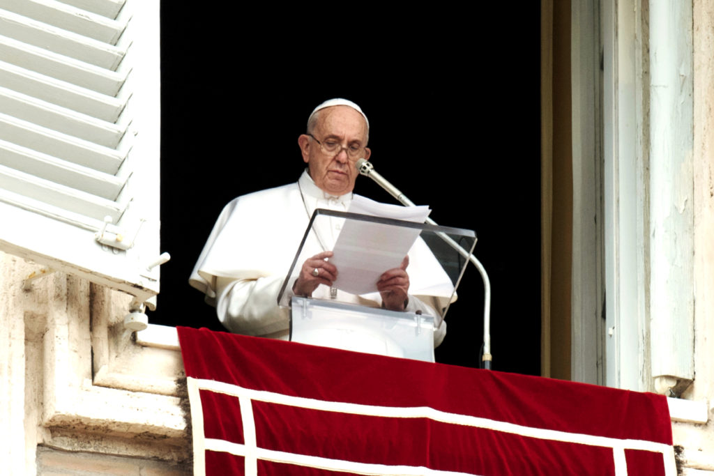 Pope Francis called on Christians to unite in prayer for the victims of two mosque attacks in Christchurch, New Zealand, that left 50 people dead and dozens wounded in one of the worst mass shootings in the country's history. Photo: Vatican Media/CNS.