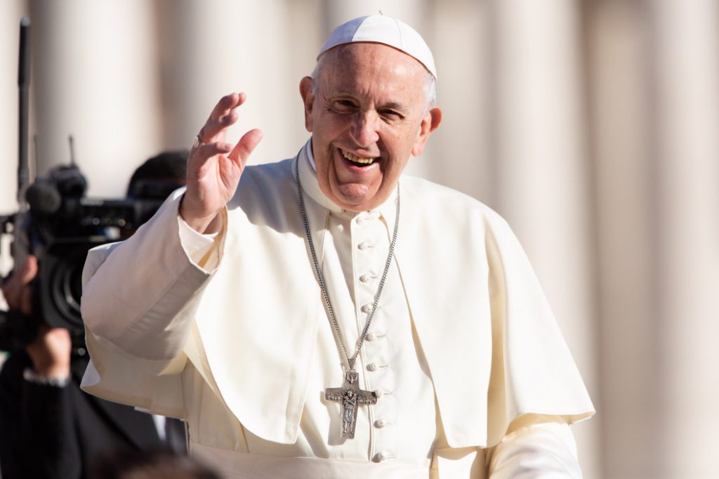 In part three of his catechesis on the Lord’s Prayer, Pope Francis pointed to the line where we ask God to “give us our daily bread”. Photo: CNA.