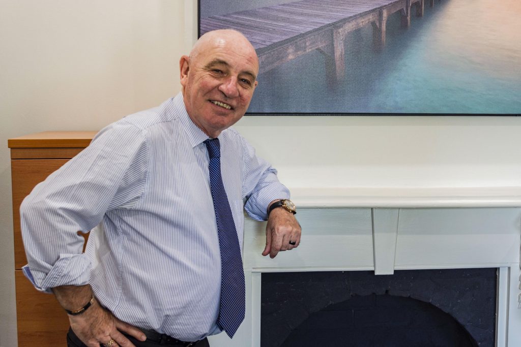 Steve McDermott, Director of Catholic Social Services Western Australia (CSSWA) is on the frontline for the battle against poverty. Photo: Eric Martin.