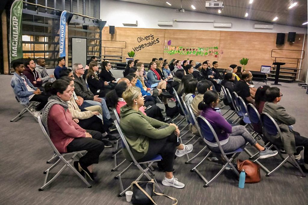 A good turnout for the ACYF19 information evening at St Emilie De Vialar Church, Canning Vale Parish on 21 May. Photo: CYM Perth.