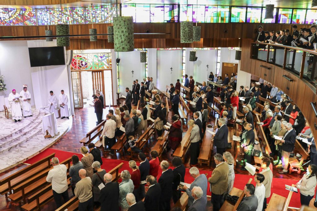 The renovations, which began in August 2018, have doubled the maximum capacity of the Chapel, ensuring enough space for future graduation celebrations of Aquinas College. Photo: Supplied.