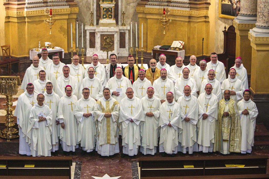 Archbishop Timothy Costelloe SDB has this week joined fellow Australian Bishops in meeting Pope Francis as part of the 2019 Ad Limina visit to the Vatican. Photo: Gavin Abraham.