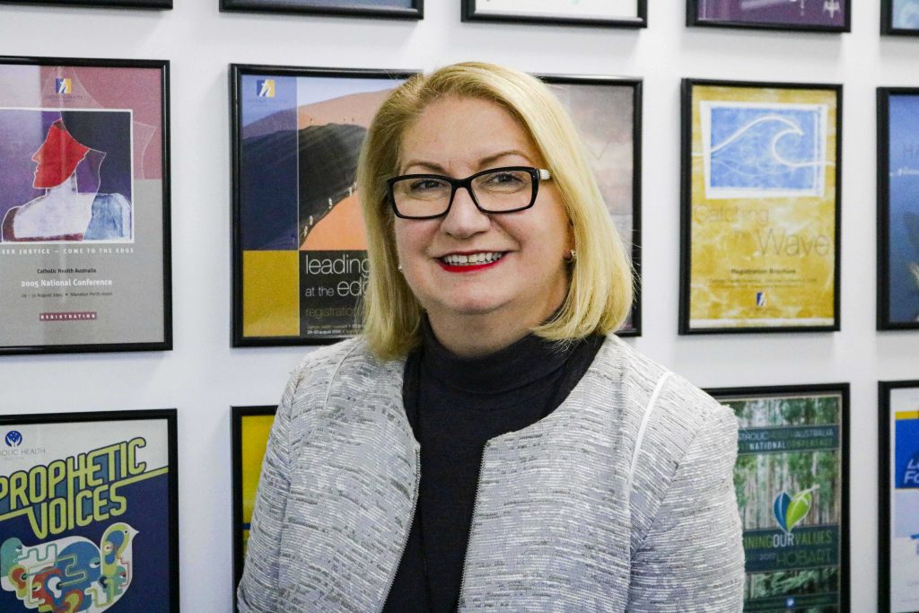 Catholic Health Australia Chief Executive Suzanne Greenwood has recently congratulated the Scott Morrison Government on their re-election. Photo: Supplied.