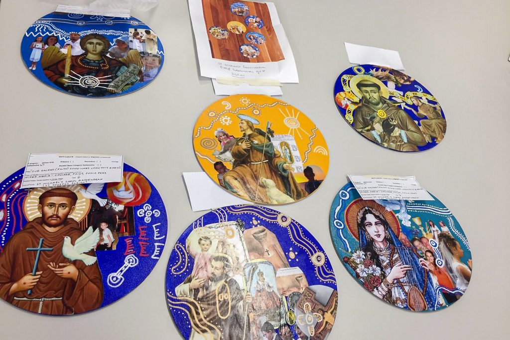 Primary Group first prize: St Michael's Bassendean with “Our Sacred (faith) Song Lines upon this Earth.” Photo: Supplied.