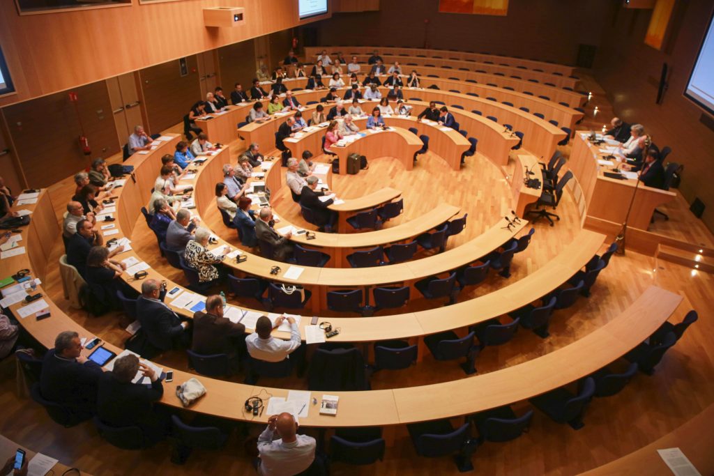 Participants attend a meeting sponsored by the Vatican's Dicastery for Laity, Family and Life in Rome on 13 June 2019. Photo: Dicastery for Laity, Family and Life/CNS.