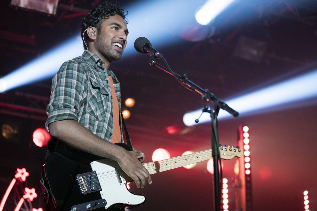 Himesh Patel stars in a scene from the movie "Yesterday". Photo: Universal/CNS.