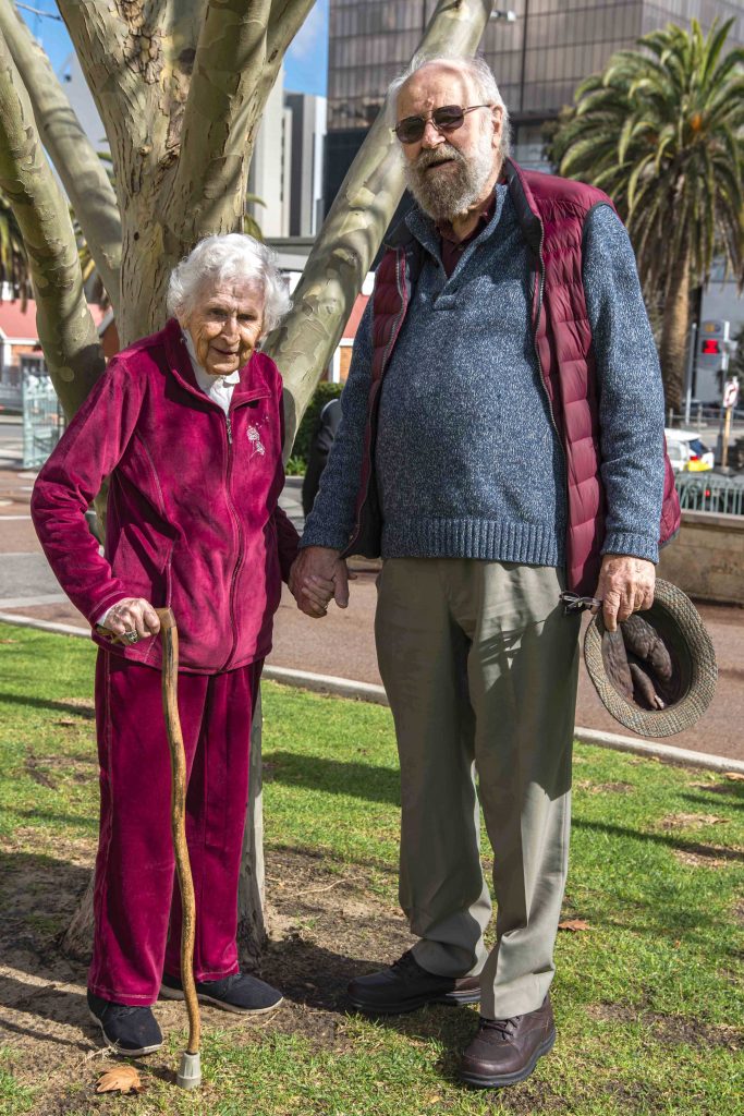 Peter and Veronica Dymond reflect back on their 60 years of marriage. Photo: Amanda Murthy.