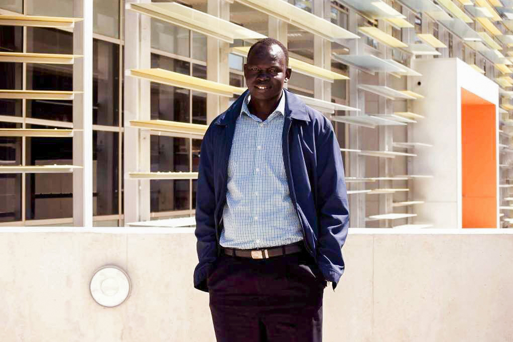 Philip Lako is a former child recruit of the South Sudan People’s Liberation Army. Photo: Caroline Smith.