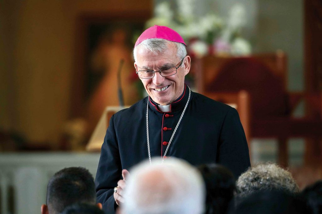 Archbishop Timothy Costelloe SDB speaks about grief and a new service to support those experiencing and supporting others, in the face of grief and loss. Photo: Ron Tan