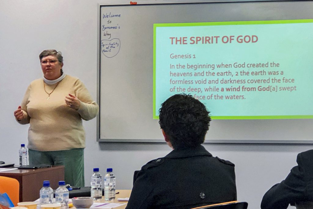Sister Margaret Scharf OP conducted one of the workshops at the Borromeo’s Way 20/20 “A Vision for Catholic Leaders”. Photo: Dr John Topliss.