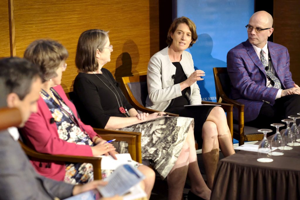 Keynote speakers at the AMA (WA) End-of-Life Choices and Palliative Care Symposium in Perth on 5 May 2018. Western Australian Legislative Assembly MP’s this week began debating a bill to legalise euthanasia and doctor-assisted suicide. Photo: Australian Medical Association Western Australia.