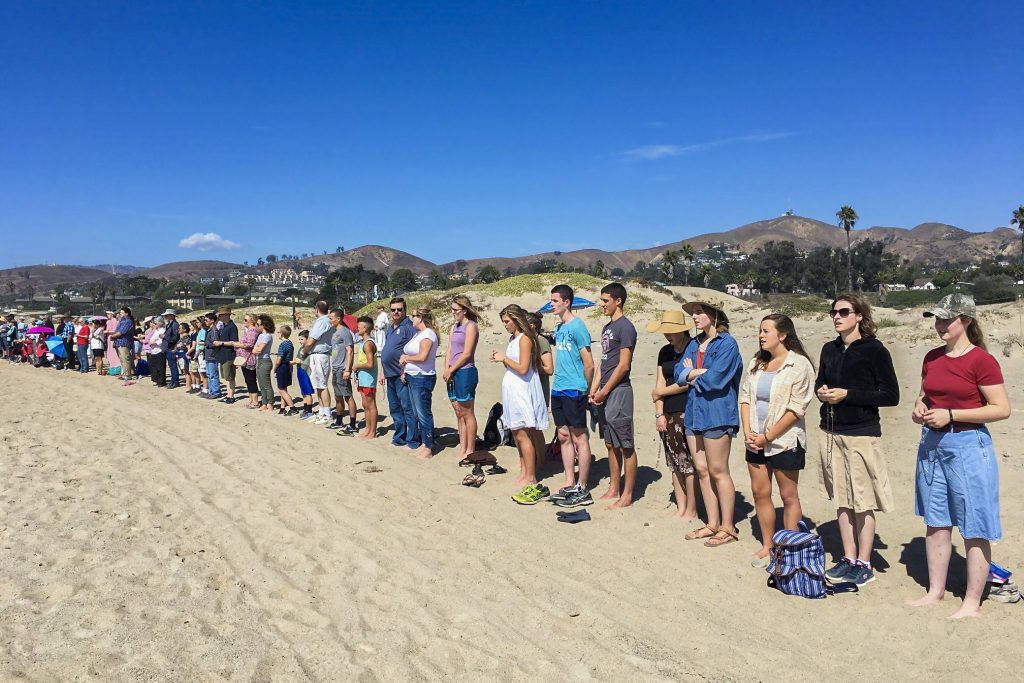The Global Rosary movement will be participated by Australia this year on 13 October. This is a photo from one of the events last year in the United States of America. Photo: Supplied.