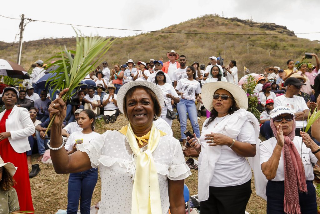 According to Vatican statistics, about 28 percent of the population of Mauritius is Catholic. Photo: Paul Haring/CNS.