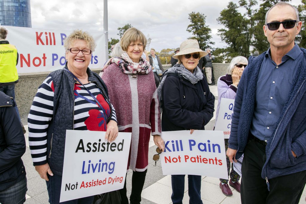 A focus on prevention and support through improving palliative care for all Western Australians was a crucial focus of the presentations. Photo: Eric Martin.