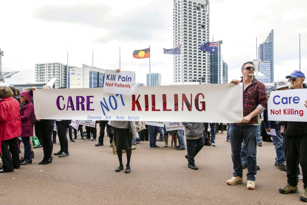 A focus on prevention and support through improving palliative care for all Western Australians was a crucial focus of the presentations. Photo: Eric Martin.