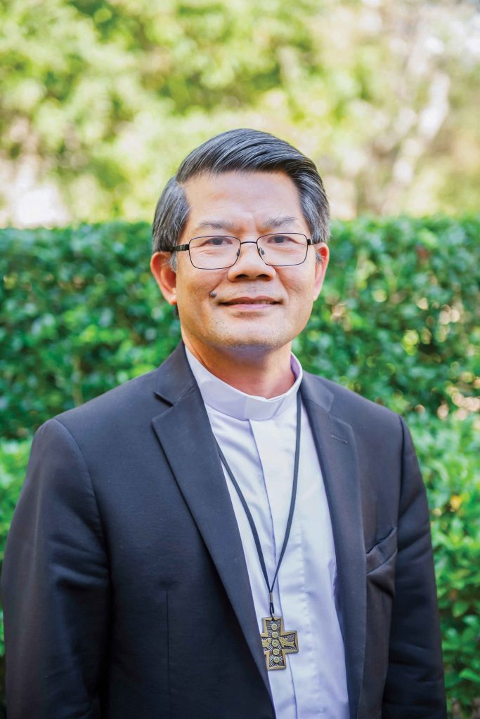 Bishop Vincent Long OFM Conv is scheduled to talk at the 2019 National Association of Deacons’ (NAD) Biennial National conference about his experience and journey as a refugee from Vietnam on 3 October at the UNDA Fremantle campus. Photo: ACBC.