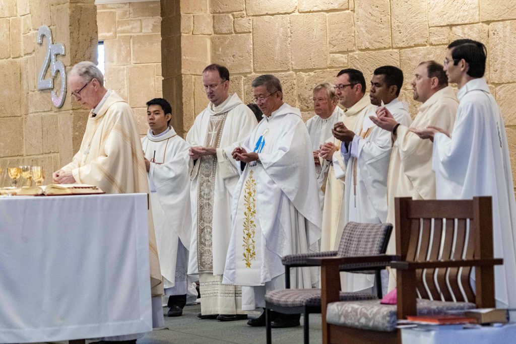 Lockridge Parish Good Shepherd Church celebrated their 25th anniversary, beginning with a mass on 1 September. Photo: Feby Plando.