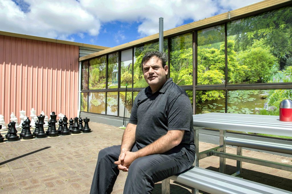 Garry McMurdo experiences the after-effects of PTSD and is bipolar. He shared his experiences with The Record last year in conjunction with Mental Health Week. Photo: Matthew Lau.