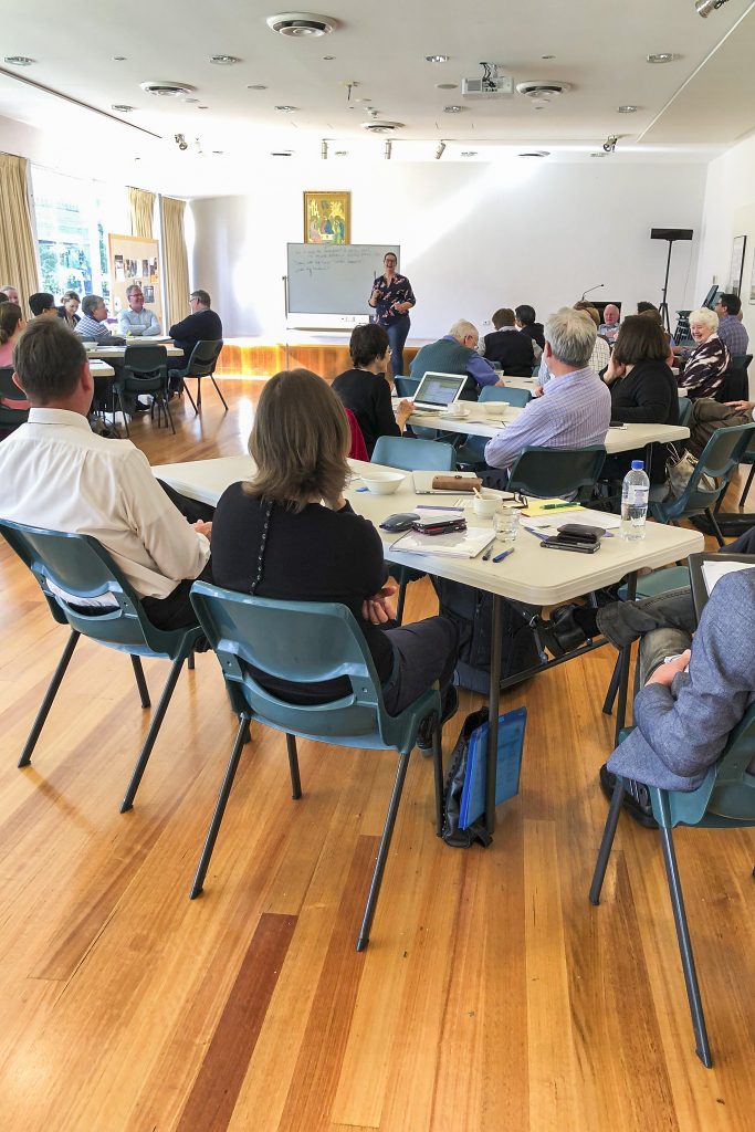 Plenary Council Coordinators from across Australia gathered in May to discuss the next phase of the Plenary Council process. Photo: Jamie O’Brien.
